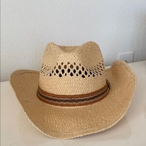 Stylish Tan Cowboy Hat